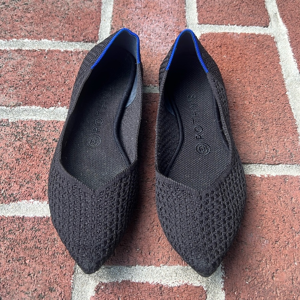 - Rothys honeycomb the point flat sz wmns 8.5